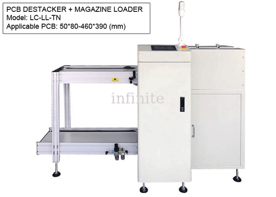 0.6mm の厚い PCB のための LL のサイズ PCB Destacker の二重 SMT PCB の積込み機