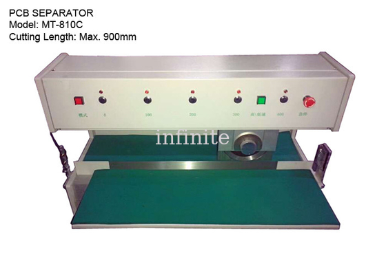 調節可能な速度 PCB の分離器 900mm の最高の切断の長さ